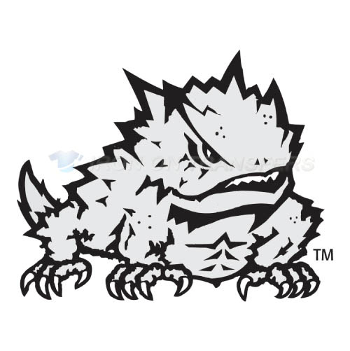 TCU Horned Frogs Iron-on Stickers (Heat Transfers)NO.6431